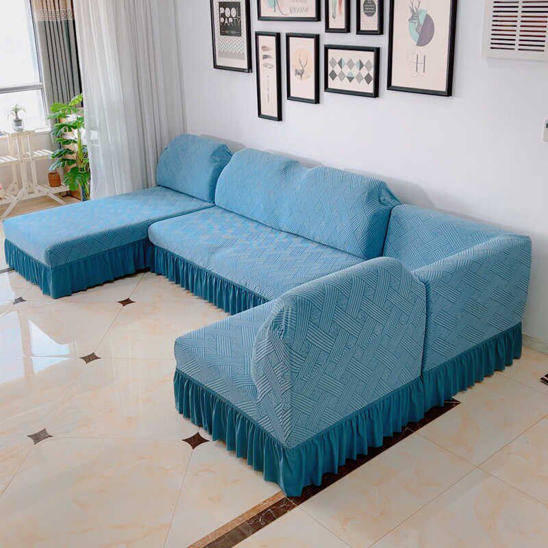 沙发套罩全包万能弹力无扶手三座一贵妃组合靠背坐垫一体式高级感