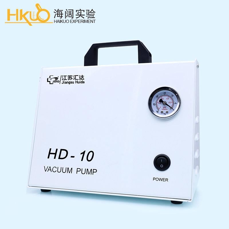 15L无油隔膜真空泵负压型干燥器抽真空/抽滤过滤实验室用负压泵