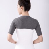 护肩护颈椎蚕丝德绒保暖男女睡觉坎肩月子空调房肩周防寒四季 披肩