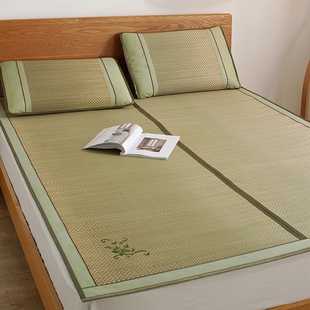 草席夏季 凉席儿童宁波天然蔺草编芦苇席折叠席子家用学生宿舍 老式