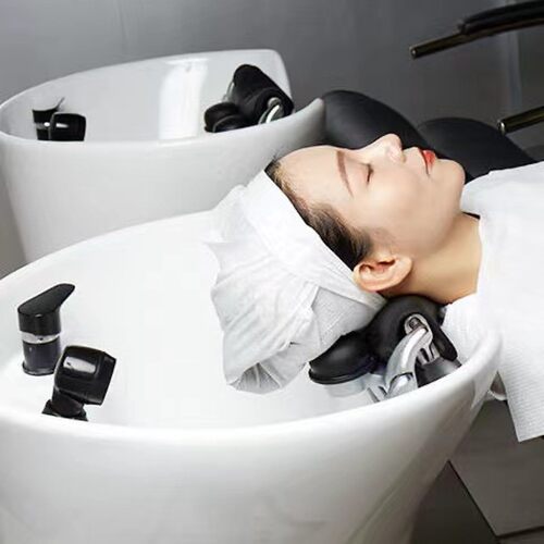 理发店一次性毛巾加厚珍珠纹美容院美发店专用洗头擦头包头擦脚巾