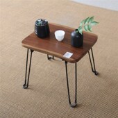 北美黑胡桃木茶几阳台矮茶桌榻榻米茶几角几矮凳子干泡台一物一拍