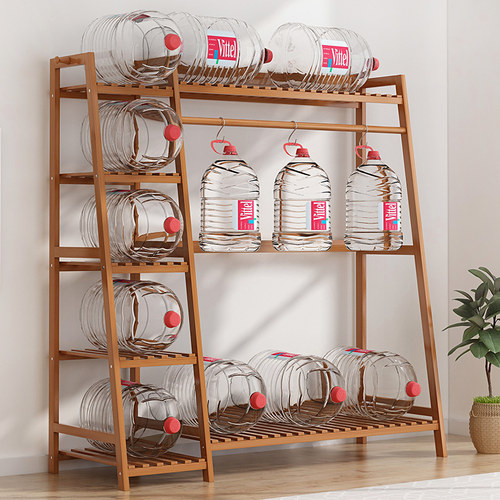 简易衣架落地挂衣架衣服的架子落地式卧室置物架家用实木衣帽架