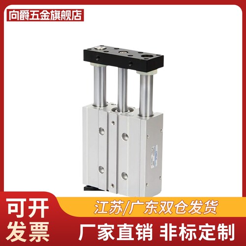 气立可双导杆气缸TSB/TSU16/20/25/32*25/30/50/75/100/125/150-S
