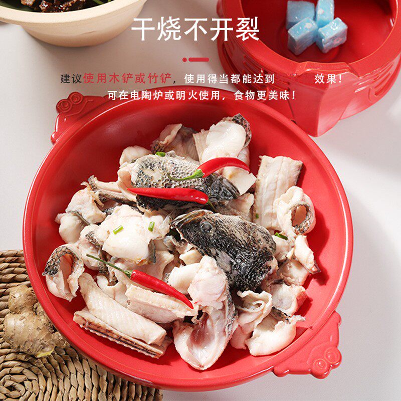 老式土钵子小火锅酒精炉干锅锅家用砂锅炖锅锅仔饭店商用餐具套装