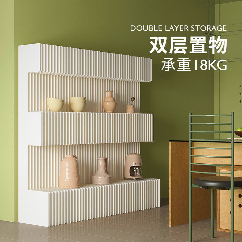 折学家置物架储物柜边柜展台家居货架办公展示柜展架阶梯柜