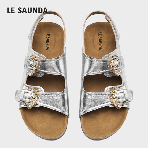 LESAUNDA/莱尔斯丹休闲沙滩凉拖