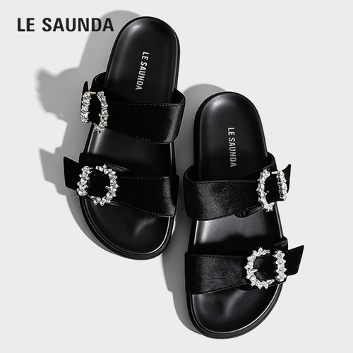 LESAUNDA/莱尔斯丹方扣一字拖