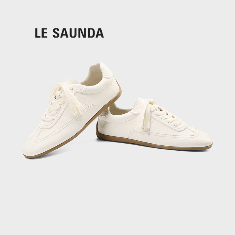 LESAUNDA/莱尔斯丹百搭小白鞋