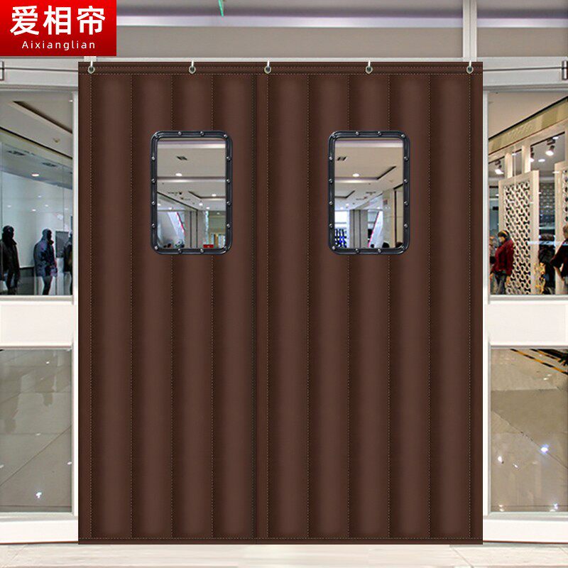 爱相帘定做棉门帘冬季保暖保温加厚防水帆布隔音家用冬天防风超市