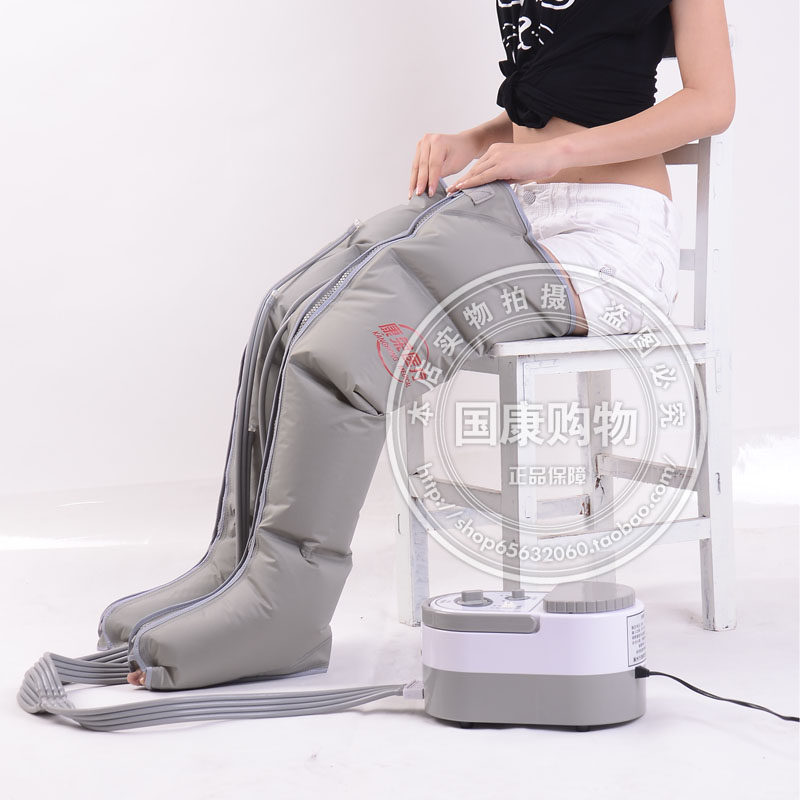 康荣老人气动腿部按摩仪脚部足底大小腿四肢空气波气压循环按摩器