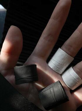 创口贴戒指暗黑系绷带小众设计