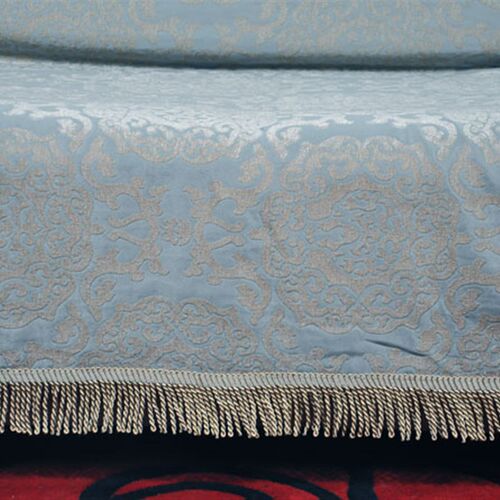 新款特加厚雪尼尔组合布艺沙发巾沙发套沙发罩沙发垫全盖布中国蓝