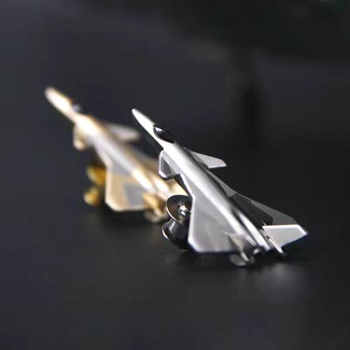 HK中航空周边航展歼20徽章j20J20立体徽章纪念章高端简约礼品