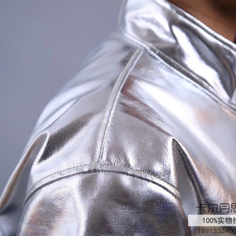 劳卫士耐高温1000度铝箔大衣 隔热防护服 消防防火防烫大衣冶冻衣