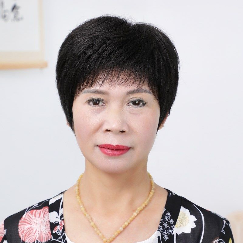 真发假发女短发全真自然中老年妈妈款真头发化疗光头可戴全头套式
