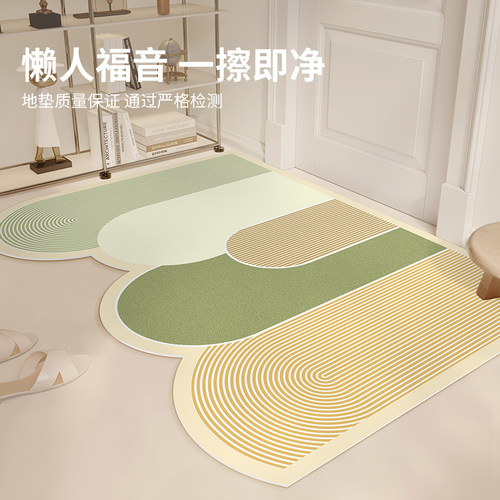 入户门地垫pvc可擦免洗2024新款可裁剪地毯门垫进门脚垫家用垫子