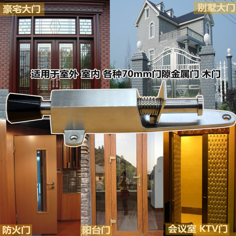 脚踏门吸不锈钢304门定位器制动器定门器止摆器脚踩门挡门碰门阻