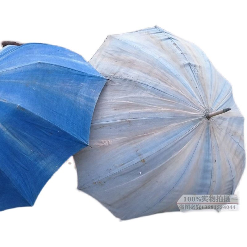 怀旧老物件老油伞老油布伞老雨伞民国旧货老伞木柄伞影视道具收藏