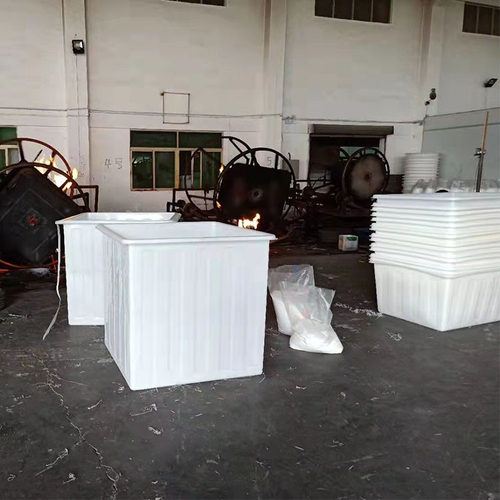 300l牛筋塑胶方盆 pe塑料方盆 拌料发酵盆 蔬菜种植方形浅方箱