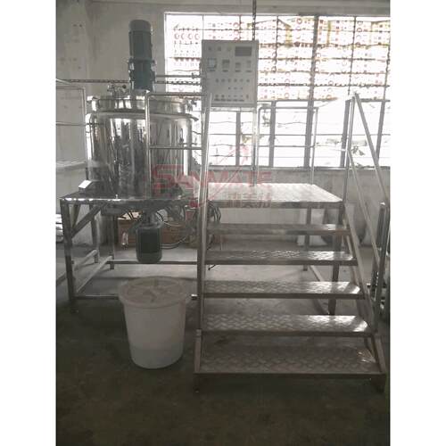 1000L膏液搅拌机 洗衣膏搅拌锅 膏霜生产设备 食品搅拌锅