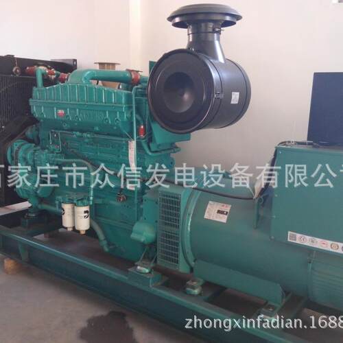 300KW千瓦重庆康明斯柴油发电机组NTA855全铜无刷380V三相 自动化