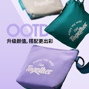 新款手拿包休闲零钱包便携小方包耳机化妆收纳包随身姨妈手抓包