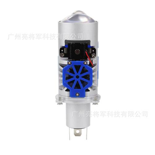 跨境热Y1透镜带电机前照灯LED车灯透镜鱼眼灯H4双光透镜led前大灯