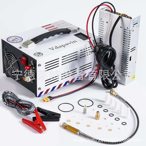 12v车载高压充气泵30mpa打气机空气压缩机4500 Psi/30 Mpa/300Bar