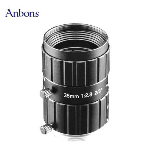 安邦盛工业相机镜头12MP手动镜头35mmF2.8C口机器视觉光学镜头