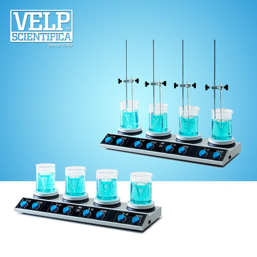 意大利VELP实验室AM4 Digital四联加热磁力搅拌器多工位加热搅拌