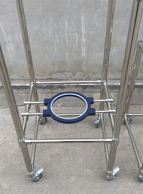 实验室玻璃层析柱色谱柱中压柱专用不锈钢支架适用外径250300
