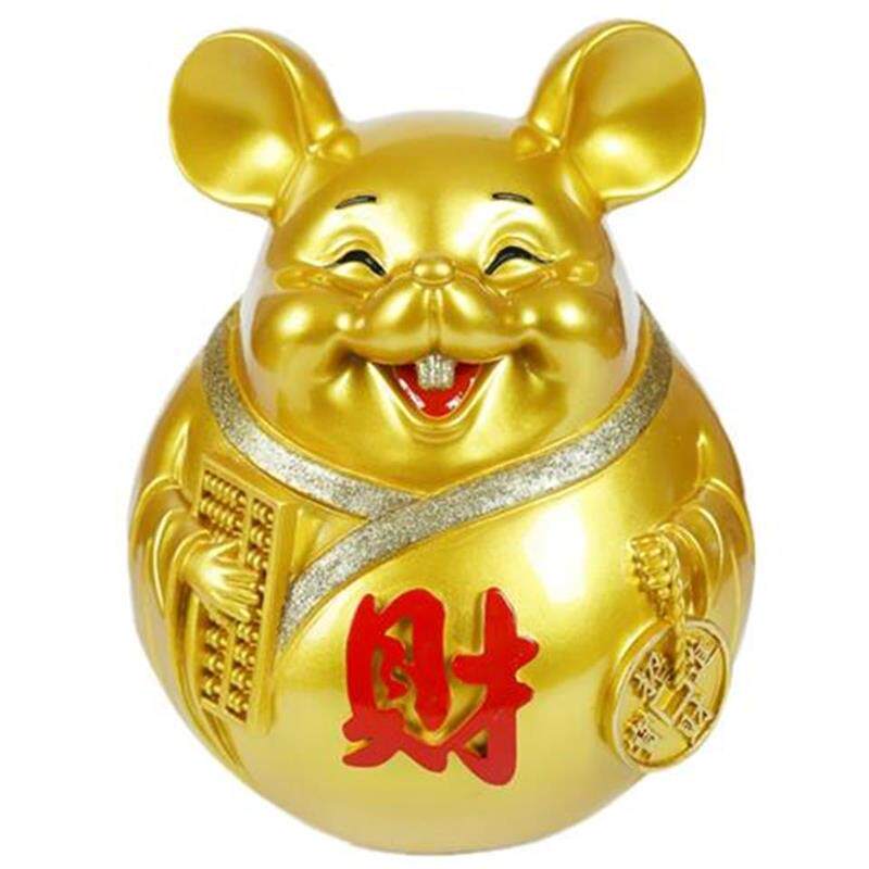老鼠存钱罐大号卡通钱罐只进不出成人网红创意独特储蓄罐家用摆件