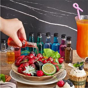 瓶油醋瓶试饮瓶旅行户外便携瓶小瓶子防碎酒瓶 迷你塑料小酒瓶分装