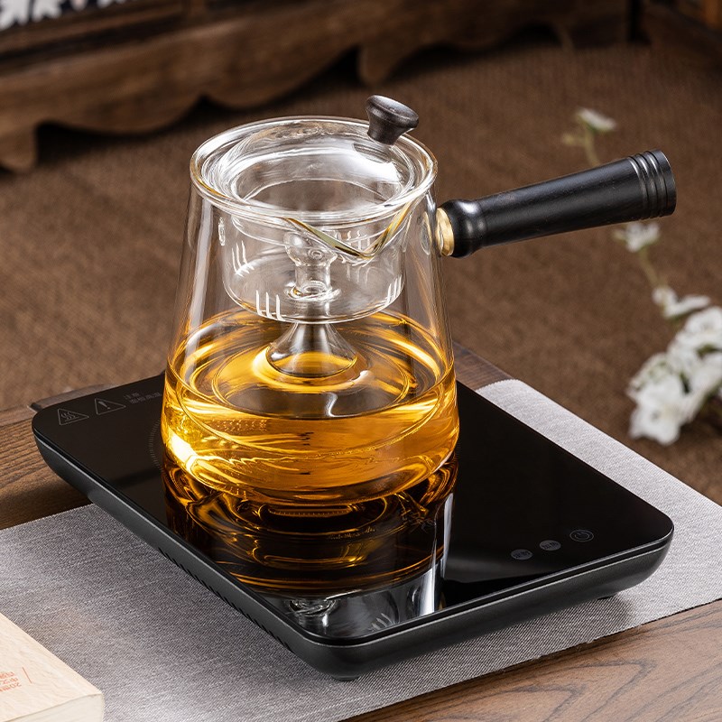 微型超薄便携式电陶炉煮茶壶煮茶器迷你小型泡茶静音家用户外旅行