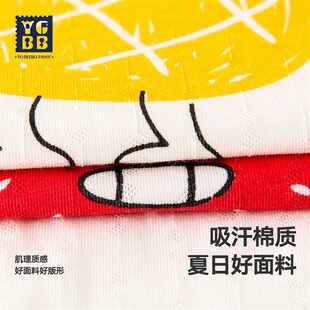 短裤 英格贝贝男童短袖 两件套洋气水果T恤女宝宝短袖 夏装 套装 薄款