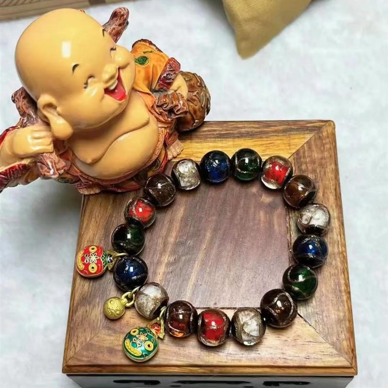 泰国佛牌 真品 泰国特色 吊坠 手链 手环 珠子 泰饰 吞金兽 5行