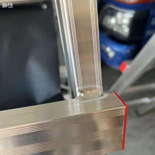 铝合金梯子可行走人字梯加厚焊接工程梯木工移动装修家用折叠铝梯