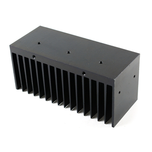 铝合金散热片120*50*50氧化发黑120*55*55LM1875TDA7293LM3886