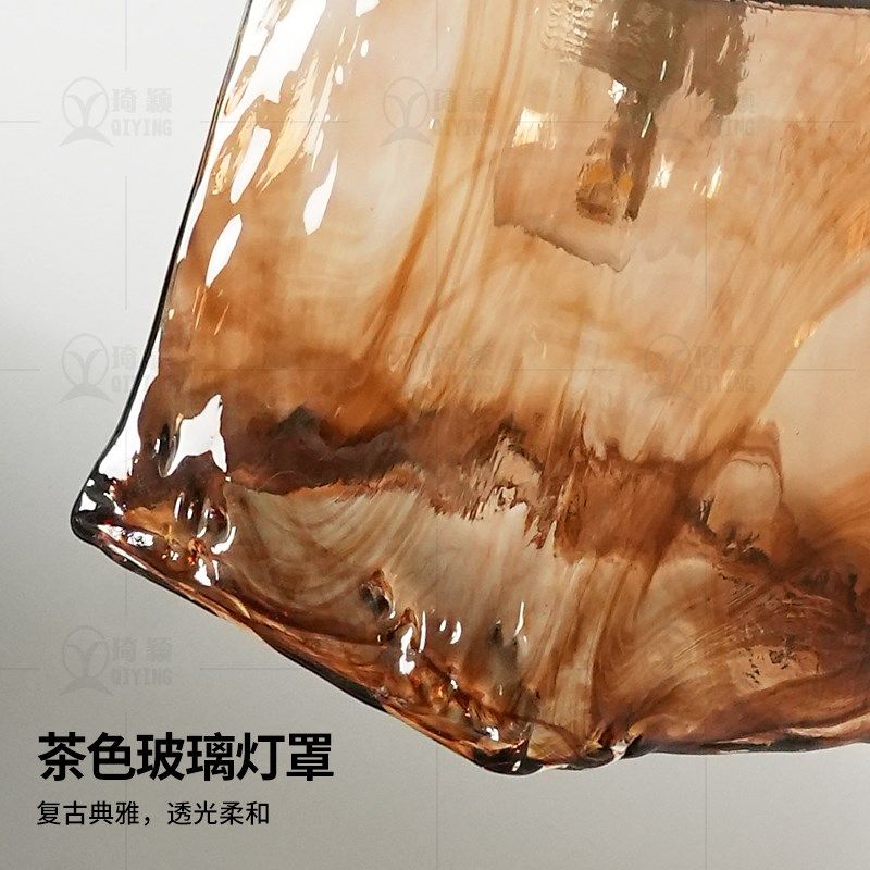 侘寂复古风卧室床头摇臂可位移壁灯美式中古vintage折叠阅读灯具
