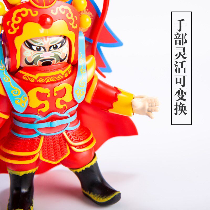 川剧变脸娃娃成都旅游纪念品8脸变脸玩偶玩具中国特色礼品送老外