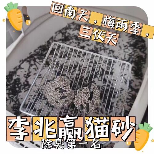 李兆赢钠基矿石膨润土猫砂去味胜过铂钻铁锤蓝钻混合除臭粒子20斤