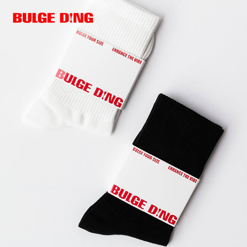 BULGEDING痕迹经典纯棉长筒袜