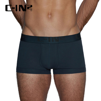 C-IN2秋冬新品男士内裤精梳棉舒适透气U凸低腰性感平角裤男4023TY
