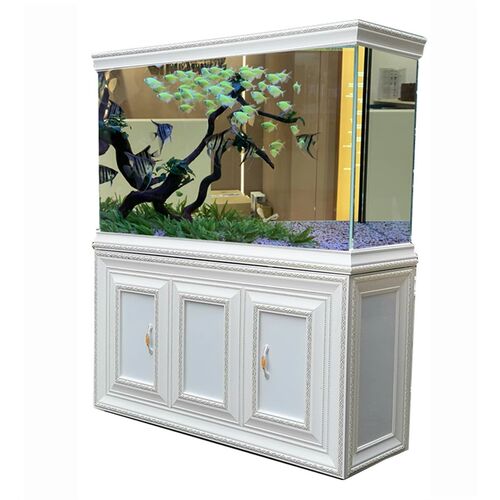 欧式生态鱼缸客厅水族箱屏风隔断定制底过滤超白玻璃大鱼缸免换水