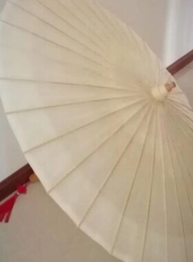 老式油纸伞绿色防雨实用桐油油纸伞素色伞拍照跳舞摄影婚庆道具伞
