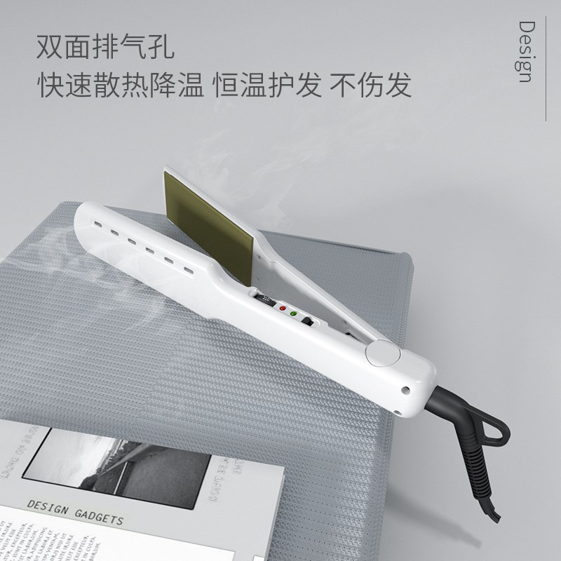 千艺直发器拉头发直卷两用熨板电直发夹板发廊理发店加宽女直板夹
