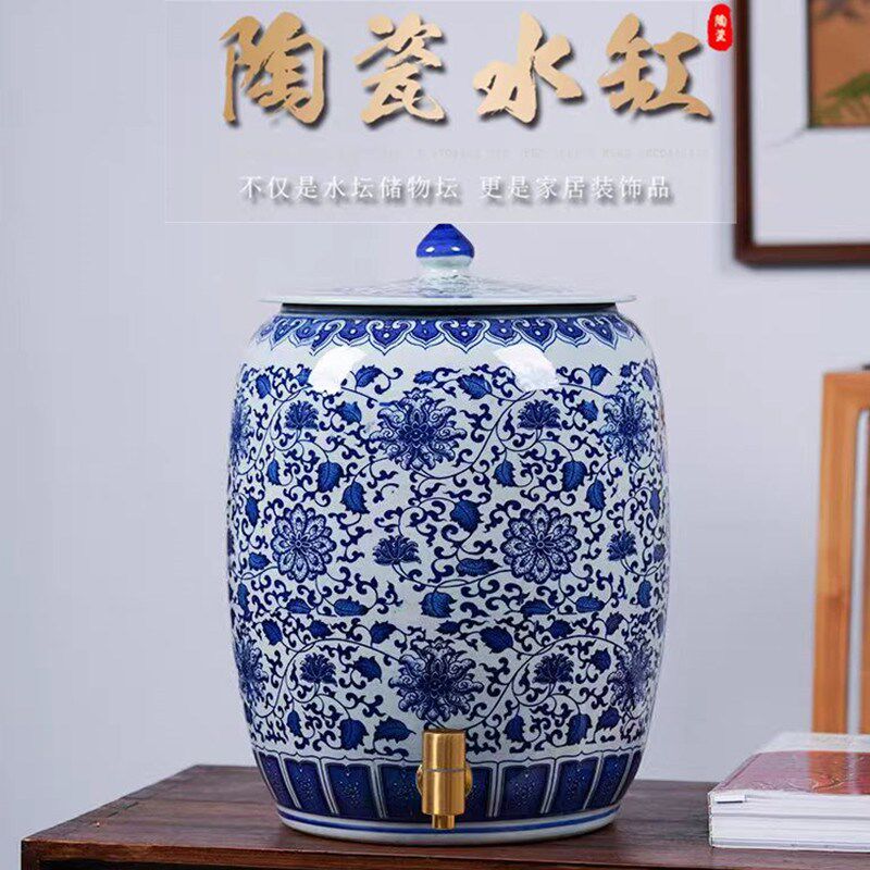 陶瓷家用纯净矿泉水桶茶台泡茶饮水机茶吧专用抽水储水装净水空桶