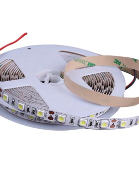 led灯带12v/24V5050/3528贴片超亮客厅吊顶柜台灯条套管防水光带