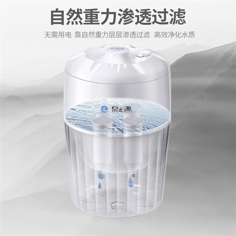 泉之源陶瓷滤芯净水桶自来水井水山泉水老人过滤器茶吧机净水器